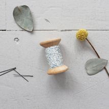 Passepoil viscose Dune off-white - Atelier Brunette - Atelier Brunette - Mondial Tissus