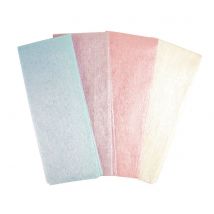 Papier crépon couleurs irisées 100x50 cm 4 pièces - Mondial Tissus