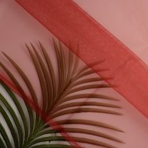 Tissu organza lisse uni - Mondial Tissus