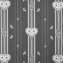 Tissu jacquard Alpineto gris - Mondial Tissus