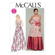 Patron McCall's 7569A5 Patron de robes sirènes et robes colonnes - Femme 34-42 - McCall's - Mondial Tissus