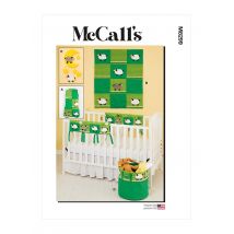 Patron McCall's 8299OS - Gigoteuse bébé, couette, tour de lit. - McCall's - Mondial Tissus