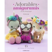 Livre adorables Amigurumis - Les éditions de saxe - Mondial Tissus