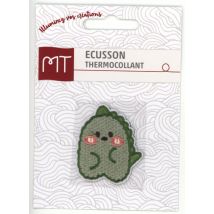 Écusson dinosaure Kawai - Mondial Tissus