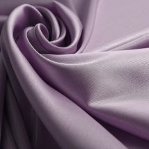 Tissu satin polyester elasthanne sirène parme - Mondial Tissus