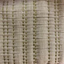 Tissu matelassé boutis motif supriqûres vert clair 260cm - Linder - Mondial Tissus