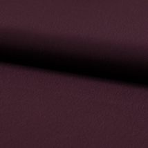 Tissu crêpe georgette viscose uni bordeaux - Mondial Tissus