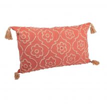 Housse de coussin Punch rose 30 x 50cm - MT - Mondial Tissus