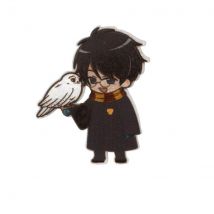Ecusson Harry Potter et chouette Hedwige - Mondial Tissus
