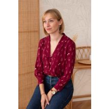 Patron Herbier blouse femme du 34 au 48 - Lise Tailor - Lise Tailor - Mondial Tissus