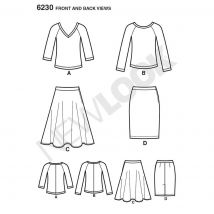 Patron New Look 6341 - robe femme - Newlook - Mondial Tissus