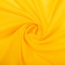 Tissu voile de coton Olivia jaune - Mondial Tissus