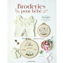 Livre broderies pour bébé - Mondial Tissus