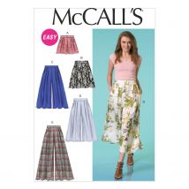 Patron McCall's 7131F5 Patron de shorts et pantalons Palazzo 44 au 52 - Femme - McCall's - Mondial Tissus