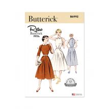Patron Butterick B6992D5 Femme Robe du 32 au 40 - Butterick - Mondial Tissus