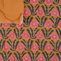 Tissu matelassé double gaze Alphonsina jaune - MT - Mondial Tissus