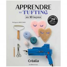 Livre Apprendre le Tufting en 10 leçons - Les Éditions de Saxe - Les éditions de saxe - Mondial Tissus