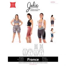 Patron Jalie 4454 cuissard de vélo pour enfant et adulte - Jalie - Mondial Tissus