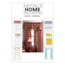 Patron McCALL's M4408OS Accessoire et décoration fenêtre - McCall's - Mondial Tissus