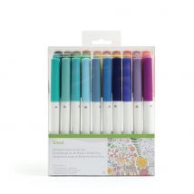 Cricut - 30 stylos premium multicolores à pointe fine