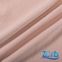 Tissu ZORB super absorbant 3D coton bio antimicrobien rose - Zorb - Mondial Tissus