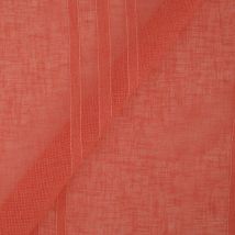 Tissu voilage corail parfumé à la rose - 300cm - MT - Mondial Tissus