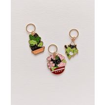 Lot de 3 anneaux marqueurs de maille Chats sauvages - Hello Kim - Hello Kim - Mondial Tissus