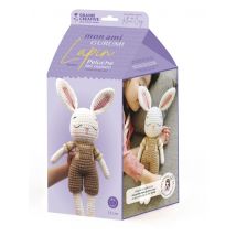 Kit mon ami gurumi lapin 140 x 340 x 140 mm - Graine Créative - Mondial Tissus