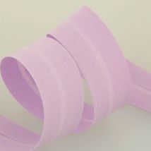 Biais replié 20 mm parme clair - MT - Mondial Tissus