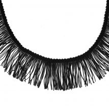 Frange charlestone noir 50 mm - MT - Mondial Tissus