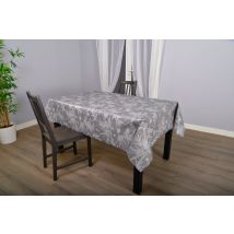 Tissu toile cirée Olivier taupe - Mondial Tissus
