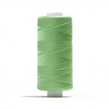 Bobine de fil tous tissus 500 mètres 100 % polyester Vert