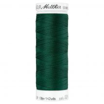 Bobine de fil à coudre élastique Seraflex Mettler vert - Mettler - Mondial Tissus