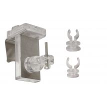 Lot 2 supports adhesifs clipvit transparent - Mondial Tissus