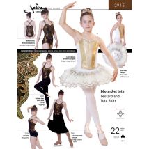 Patron Jalie 2915 justaucorps de danse et tutu pour enfant et adulte - Jalie - Mondial Tissus
