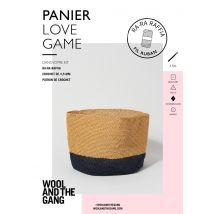 Patron Panier crochet Love game - Ra-Ra Raffia Wool & the Gang - Wool and the Gang - Mondial Tissus
