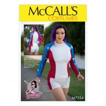 Patron Mc Call's 7554A5 - Déguisement Femme America du 34-42 - McCall's - Mondial Tissus