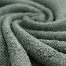 Tissu éponge coton Bonie vert kaki - MT - Mondial Tissus