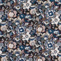 Tissu Liberty soie crêpe fleurs - Liberty - Mondial Tissus