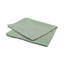 Serviette de table Essentiel verte - MT - Mondial Tissus