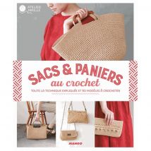 Livre Sacs & paniers au crochet - Mondial Tissus
