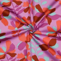 Tissu satin de coton Cloverdale rose - Nerida Hansen - Nerida Hansen - Mondial Tissus