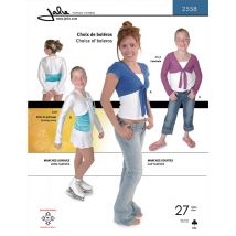 Patron Jalie 2558 Boléros pour enfant et adulte - Jalie - Mondial Tissus