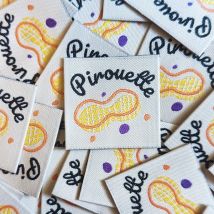 Étiquettes tissées Pirouette x6 - Marmaï - Marmaï - Mondial Tissus