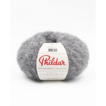 Pelote de laine Phildar Love Wool gris chiné - Phildar - Mondial Tissus
