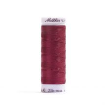 Bobine fil Poly Sheen rouge Mettler ol.2222 - Mettler - Mondial Tissus