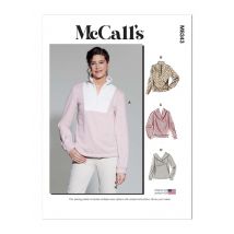 Patron McCall's 8343ZZ- Haut a enfiler du 44-54 - McCall's - Mondial Tissus