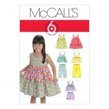 Patron McCall's 6017CF Ensembles de vêtements pour enfant 4-6 ans - McCall's - Mondial Tissus