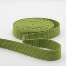 Sangle vert kaki 25mm - Mondial Tissus