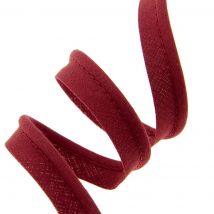Passepoil poly coton bordeaux - MT - Mondial Tissus